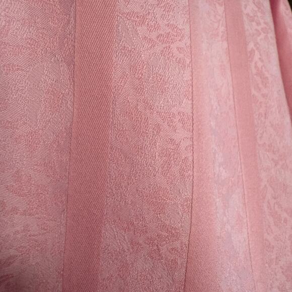 ROBERT GRAHAM | Pink Jacquard Sakura Cherry Blossom Detail Shirt Medium / Large - Picture 9 of 9